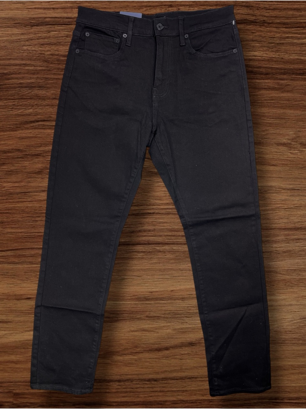 Lucky Brand Black 410 Athletic Straight Jeans Size 32/32